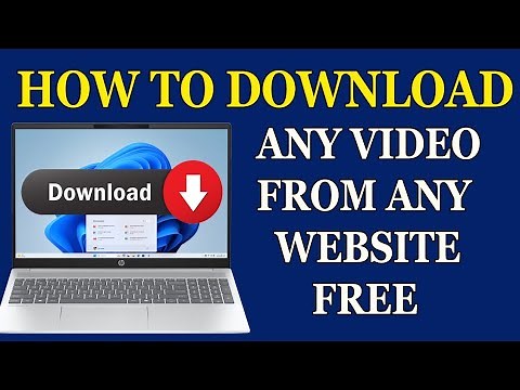 How to Download Any Video from Any Website on PC | 100% Working Method 2025
