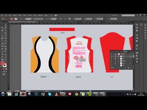 Long Sleeved Jersey (AI) Tutorial! [Template Included]