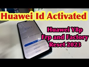 All Huawei Factory Reset And Frp Bypass | Huawei Y8p Hard Reset | Huawei Id Activate |