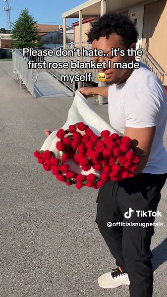 Creating My First Crochet Rose Blanket