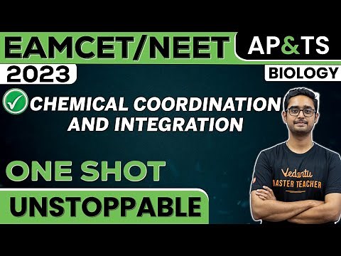Chemical Coordination & Integration in One Shot | Biology | NEET 2023 | EAMCET | Ajay Sir