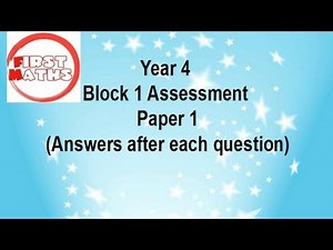 Year 4 Termly Maths Assessment