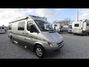 SOLD! 2006/2007 Road Trek Adventurous RS Class B Camper Van, Mercedes Diesel,22 MPG,Gen, $44,900