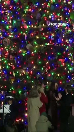 WATCH: Speaker Johnson hosts the annual Christmas tree lighting at the Capitol #foxnews #news #us