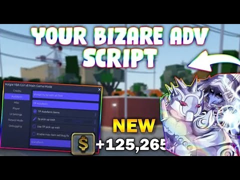 *NEW* Your Bizarre Adventure Script (PASTEBIN 2025) (AUTOFARM, FIGHT, AUTO SELL, SPEED )
