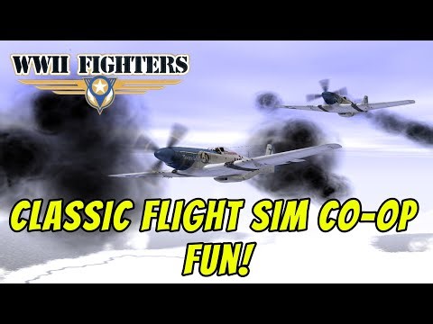 Old But Epic! Jane’s WWII Fighters Co-Op Dogfights with a Friend