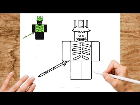 How To Draw 1X1X1X1 from forsaken easy | ROBLOX