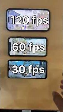 120 vs 60 vs 30 fps bgmi test #bgmi #pubg