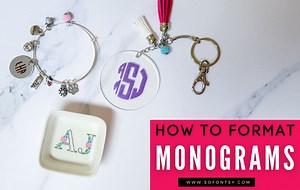 How to Set Up Monogram Initials (2, 3, and 4 Letters)