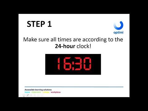 Grade 12 Tourism World Time Zone calculations