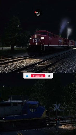 محاكاة قطار واقعية: CP 9777 و CSX 7811 داخل Train Simulator 🚆🔥