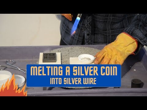 Turning a Silver Coin into Wire - Beginner Jewerly Making