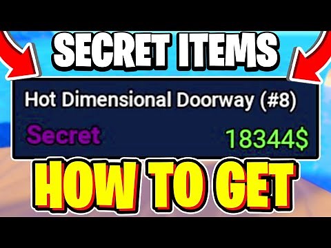 How To GET SECRET ITEMS FAST In DIG IT! (SECRET ITEMS SHOWCASE) Roblox