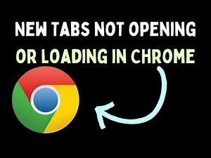 How to Fix New Tabs Not Opening or Loading in Google Chrome on Windows 11