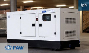 FAW 20KVA Single Phase Silent Diesel Generator | The Generator King |