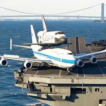 747 BOEING NASA Shuttle Emergency Plane Takeoff From Skiathos Airport #shorts