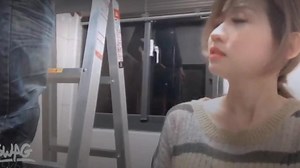 ladyyuan 最狂台語中文對話第二次勾引水電工//全程露全臉露點// 台灣 媛媛 SWAG