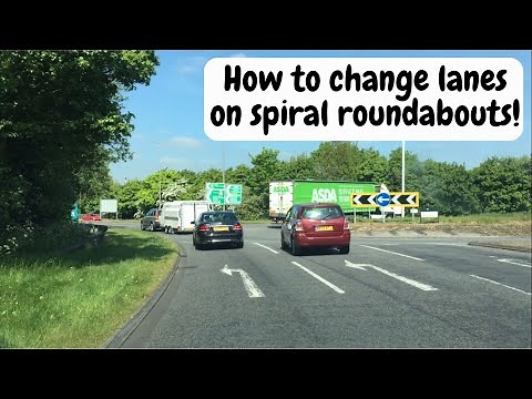 Watch this on Spiral roundabouts. Understanding and changing lanes | multi lanes