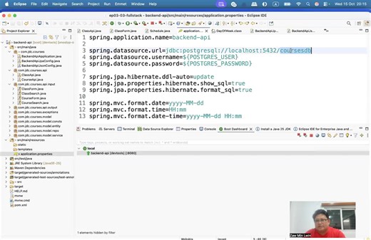Date Time Format တွေနဲ့ပတ်သက်ပြီး ဘယ်လို Configuration တွေရေးမှာလဲ ဆိုတဲ့ အကြောင်းပါ ခင်ဗျာ။ | Java Developer Class