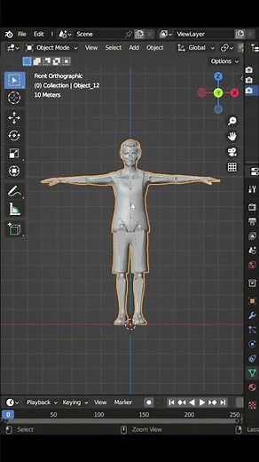 Rig and Animate a 3D Character in Under a Minute - Easy Blender Tutorial