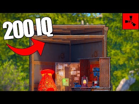 I Built the Most HIGH IQ Solo Base in Rust..