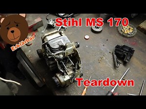 Stihl MS 170 | Teardown | Erklärbär | HBNB-Motorsägen