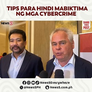 1K views | Nagbigay ng ilang tips ang renowned cybersecurity expert na si Eugene Kaspersky para maiwasan at hindi maging biktima ng mga cybercrime at manloloko online. #News5 For more videos, visit us at www.news5.com.ph. | News5 | Facebook