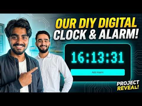 Build a Modern Digital Clock with Rainy Background Animation | HTML, CSS & JavaScript Project