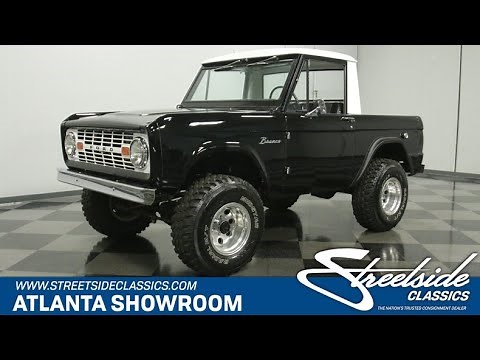 1966 Ford Bronco Half-Cab 4x4 for sale | 6667-ATL