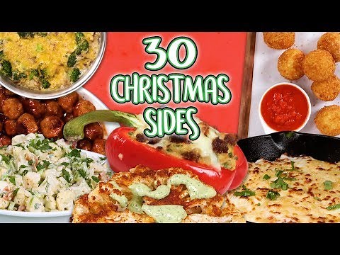 30 Easy Christmas Side Dishes | Holiday Recipe Compilation | Well Done