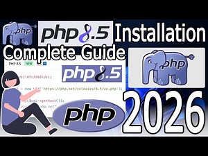 How to install PHP 8.5 on Windows 10/11 [ 2026 Update ] Demo PHP Program