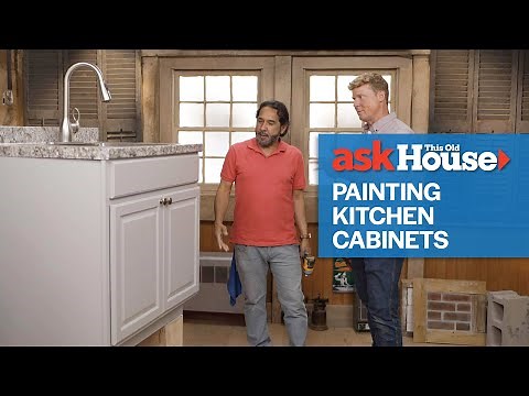 How to Properly Paint Your Kitchen Cabinets | Ask This Old House