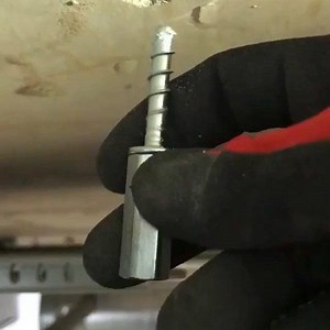 Great post from @g.lec_ ・・・ Here’s what he said • This is how I hang threaded rod for my hangers. By far the best concrete fixings available. These are the @fischer.group Concrete screw ULTRACUT FBS II 6 M8/M10. More commonly known as Tapcons! Yes that’s right, Tappers for concrete! Simply drill a 6mm hole in the concrete then drive these fixings home with a 13mm socket on an impact driver! 👊🏻 Quick, easy and absolutely solid fixings. 💪🏻 They take both M8 and M10 threaded rod. What’s not to 