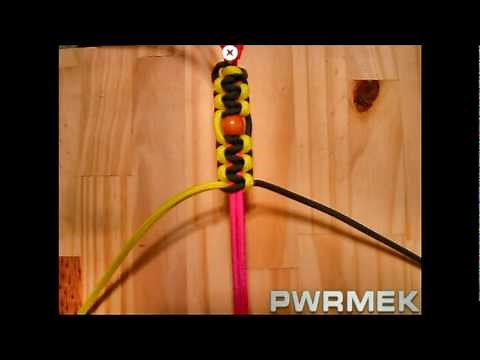 PARACORD BRACELET WITH BEADS