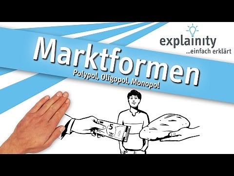 Marktformen einfach erklärt (explainity® Erklärvideo)