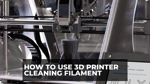 How to Use 3D Printer Cleaning Filament (Full Guide) - 3DSourced