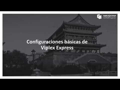 Configuración de Viplex Express (Spanish)