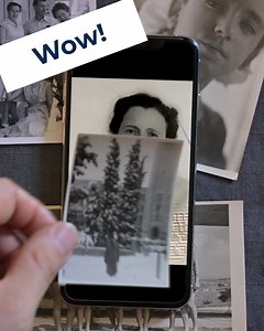 7.7M views · 463 reactions | Photomyne makes scanning your photos and saving them to your iPhone as easy as a click! Start scanning right now | Photomyne | Facebook