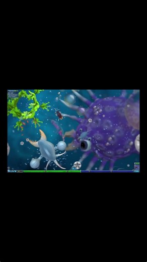 Spore cell stage as a carnivore 16 #gaming #subnautica #spreadthespore #games #horror