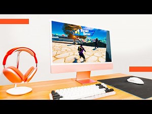 Gaming On The New 2021 M1 iMac - Is It Possible? (Fortnite, CSGO, Minecraft)