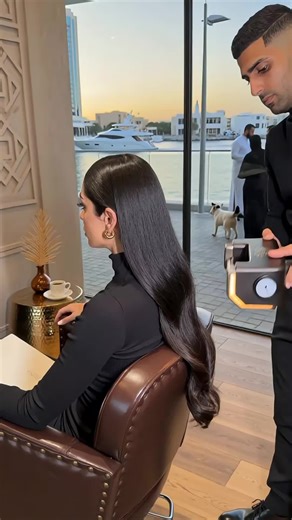 automatic haircut machine in future #technology #hair #haircut #automatic #future
