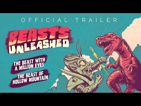 BEASTS UNLEASHED 1950s Double Feature | The Beast with a Million Eyes & Beast of Hollow Mountain