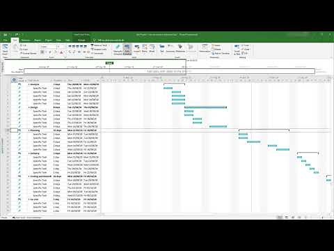 How to add a milestone in Microsoft Project