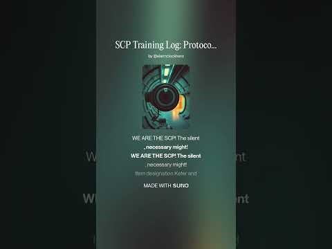 SCP Training Log: Protocol 001-A [SCP Anthem | Industrial Spoken | Foundation Indoctrination Audio]