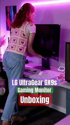 LG UltraGear GX9S Unboxing & First Look | Epic Gaming Monitor!