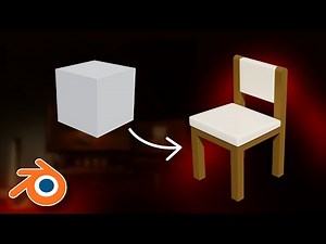 Chair Modeling in Blender | Complete 3D Modeling Tutorial for Beginners
