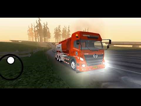 Sensasi Nyetir Truk PERTAMINA di GTA SA Android | First Person Mode!