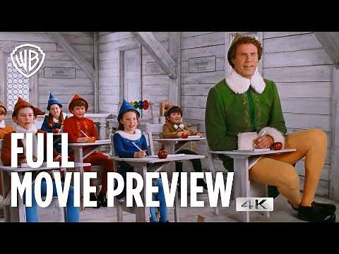 Elf 4K | Buddy's Origin Story | Full Movie Preview | Warner Bros. Entertainment