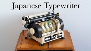 This Typewriter Can Type in Japanese, Chinese, and English