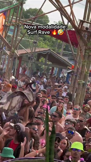 Já conheciam essa modalidade? 🌊🔥 #musicaeletro #festara #psytrance #festival #foryou